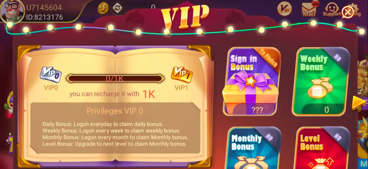 3 Patti No1 Daily Rewards, Free Cash Bonuses and VIP Events